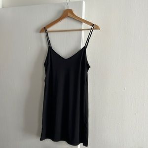 Black Silk Dress